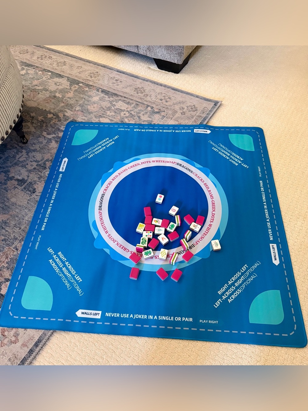 Mahjong mat